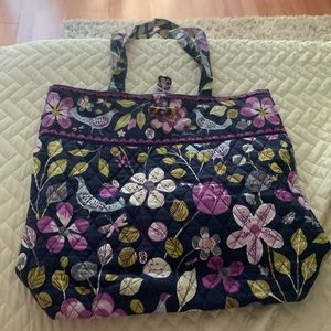 Vera Bradley bird and flower purse